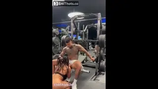 Fucked while working out