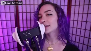 Rose ASMR Ear Eating/ Kissing
