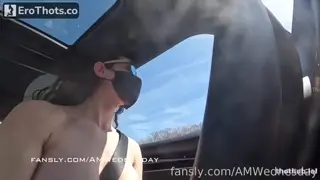 229 Amwednesday Milf naked in car