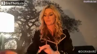 Diora Baird Live Dildo and Strip