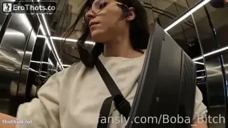 Boba_Bitch & ShyGothExhib - First Part Of My Folsom Adventure (Flashing Vlog)
