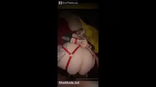 Acacia Makayla cuffed n fucked