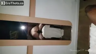 skrooge07 Horny Asian girl takes black dick with a cock ring