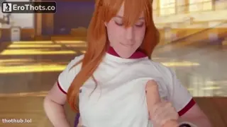 Asuka Catches You Recording Her In The Gym