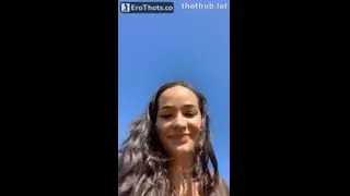 Ashlyn periscope beach flashes