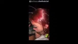 Lexi2legit and her friend suck and fuck on the drive thru