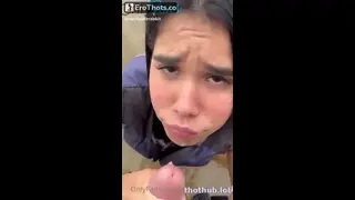 Michelle Rabbit sextape in outdoor