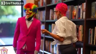 Jazmine banks fucks at book store