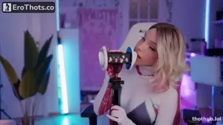 Alice Delish ASMR - SPIDER GWEN (????️STACY) PLEASES YOUR EARS!????️