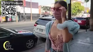 Public flashing walk