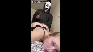 Amyyyy fucks Ghostface Scream for bbc