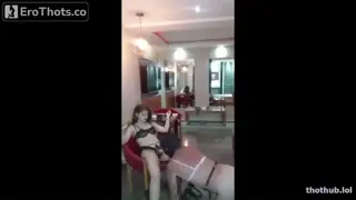 Mistress pegging her sissy slave